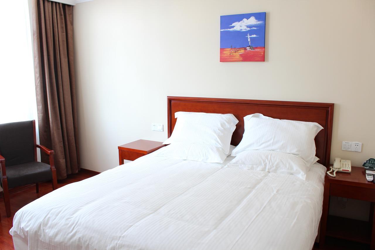 Greentree Inn Shanghai Huangxing Park Subway Station Express Hotel Xangai Exterior foto
